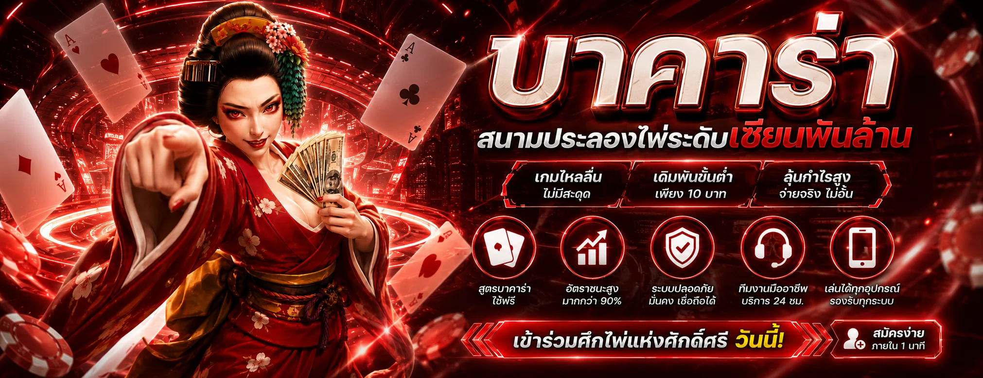 บาคาร่าออนไลน์ SEXYGAME24 คาสิโนสดสาวสวยแจกไพ่